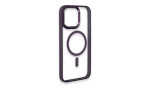 Newface iPhone 15 Pro Max Kılıf Room Magneticsafe Silikon - Derin Mor