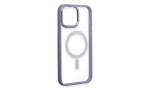 Newface iPhone 15 Pro Max Kılıf Room Magneticsafe Silikon - Lila