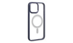 Newface iPhone 15 Pro Max Kılıf Room Magneticsafe Silikon - Sierra Blue