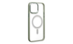 Newface iPhone 15 Pro Max Kılıf Room Magneticsafe Silikon - Su Yeşili