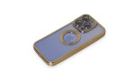 Newface iPhone 15 Pro Max Kılıf Slot Silikon - Gold