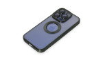 Newface iPhone 15 Pro Max Kılıf Slot Silikon - Köknar Yeşili