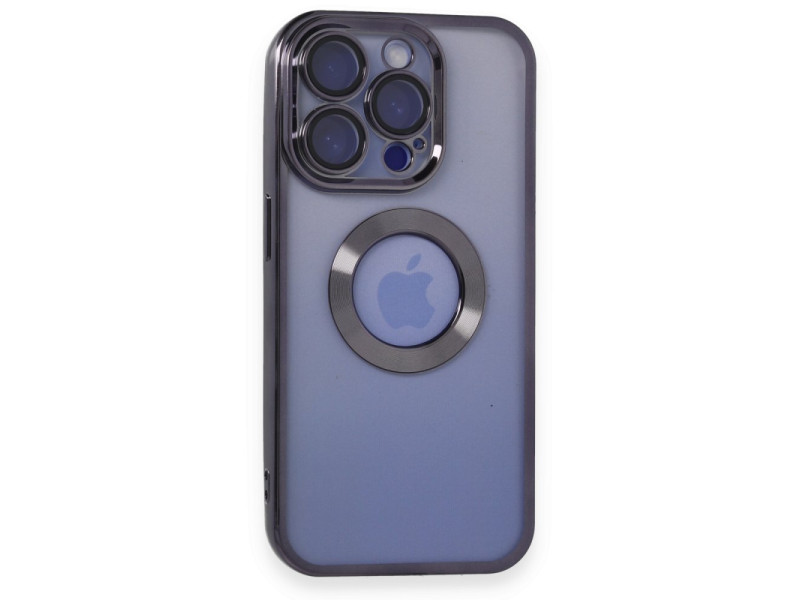 Newface iPhone 15 Pro Max Kılıf Slot Silikon - Mor