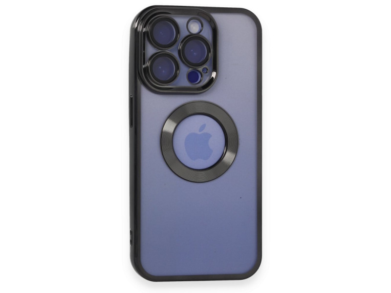 Newface iPhone 15 Pro Max Kılıf Slot Silikon - Siyah