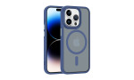 Newface iPhone 15 Pro Max Kılıf Trex Magneticsafe Kapak - Lacivert