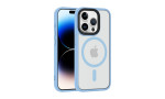 Newface iPhone 15 Pro Max Kılıf Trex Magneticsafe Kapak - Sierra Blue