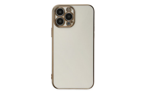 Newface iPhone 15 Pro Max Kılıf Volet Silikon - Beyaz