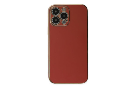 Newface iPhone 15 Pro Max Kılıf Volet Silikon - Kırmızı