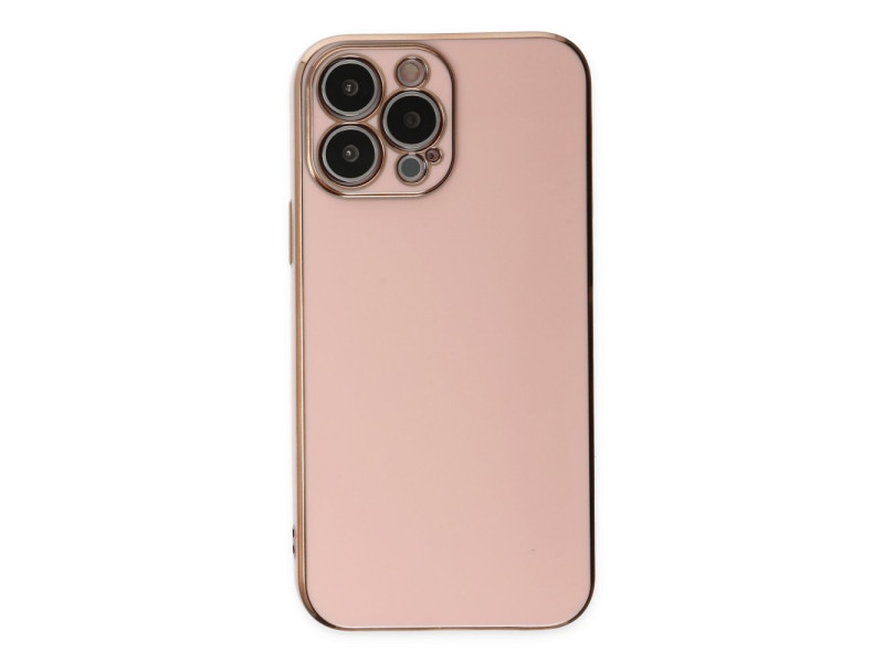 Newface iPhone 15 Pro Max Kılıf Volet Silikon - Pembe