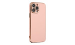 Newface iPhone 15 Pro Max Kılıf Volet Silikon - Pembe