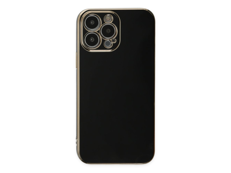 Newface iPhone 15 Pro Max Kılıf Volet Silikon - Siyah