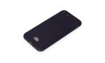Newface iPhone 7 Kılıf Kelvin Kartvizitli Silikon - Derin Mor