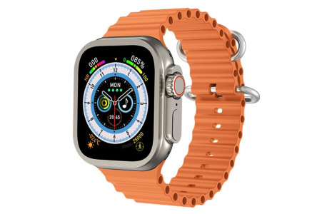 Newface M8 Ultra Mini Akıllı Saat - Turuncu