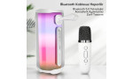 Newface Pluse 5 Mikrofonlu RGB Kablosuz Hoparlör - Beyaz
