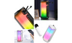 Newface Pluse 5 Mikrofonlu RGB Kablosuz Hoparlör - Siyah