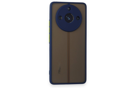Newface Realme 11 Pro Kılıf Montreal Silikon Kapak - Lacivert