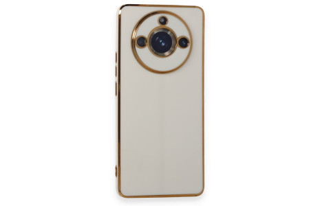 Newface Realme 11 Pro Kılıf Volet Silikon - Beyaz