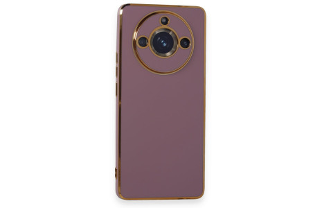 Newface Realme 11 Pro Kılıf Volet Silikon - Mor