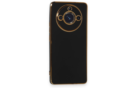Newface Realme 11 Pro Kılıf Volet Silikon - Siyah