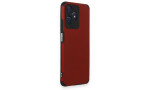 Newface Realme C53 Kılıf Loop Deri Silikon - Kırmızı