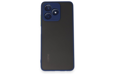 Newface Realme C53 Kılıf Montreal Silikon Kapak - Lacivert