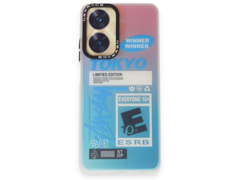 Newface Realme C55 Kılıf Estoril Desenli Kapak - Estoril - 1