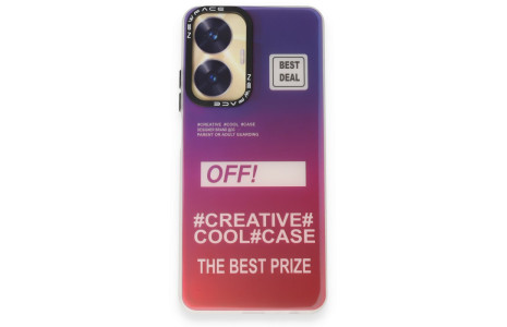 Newface Realme C55 Kılıf Estoril Desenli Kapak - Estoril - 9