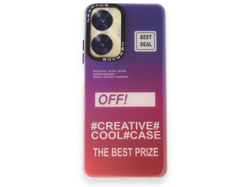 Newface Realme C55 Kılıf Estoril Desenli Kapak - Estoril - 9