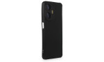 Newface Realme C55 Kılıf Loop Deri Silikon - Siyah