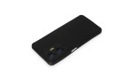 Newface Realme C55 Kılıf Loop Deri Silikon - Siyah