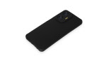Newface Realme C55 Kılıf Loop Deri Silikon - Siyah
