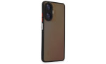 Newface Realme C55 Kılıf Montreal Silikon Kapak - Siyah