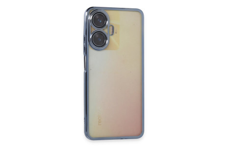 Newface Realme C55 Kılıf Razer Lensli Silikon - Açık Mavi
