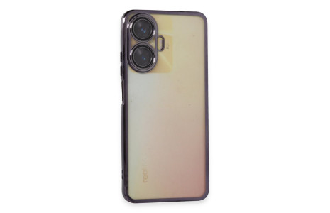 Newface Realme C55 Kılıf Razer Lensli Silikon - Mor