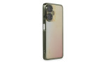 Newface Realme C55 Kılıf Razer Lensli Silikon - Yeşil