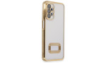 Newface Samsung Galaxy A13 4G Kılıf Slot Silikon - Gold