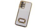 Newface Samsung Galaxy A13 4G Kılıf Slot Silikon - Gold