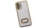 Newface Samsung Galaxy A13 4G Kılıf Slot Silikon - Gold