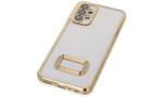 Newface Samsung Galaxy A13 4G Kılıf Slot Silikon - Gold