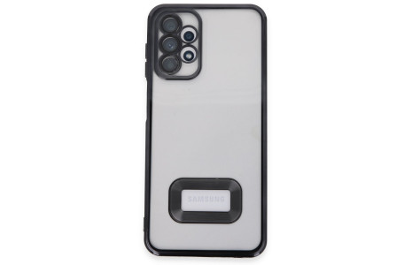 Newface Samsung Galaxy A13 4G Kılıf Slot Silikon - Siyah