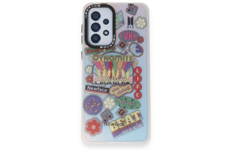 Newface Samsung Galaxy A33 5G Kılıf Estoril Desenli Kapak - Estoril - 14
