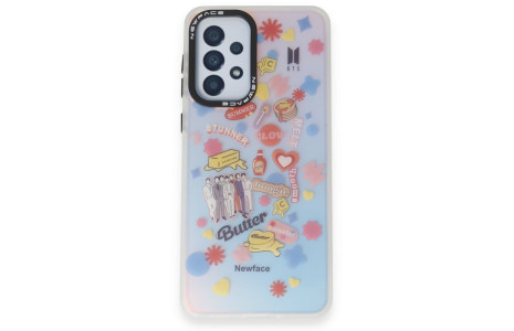 Newface Samsung Galaxy A33 5G Kılıf Estoril Desenli Kapak - Estoril - 16