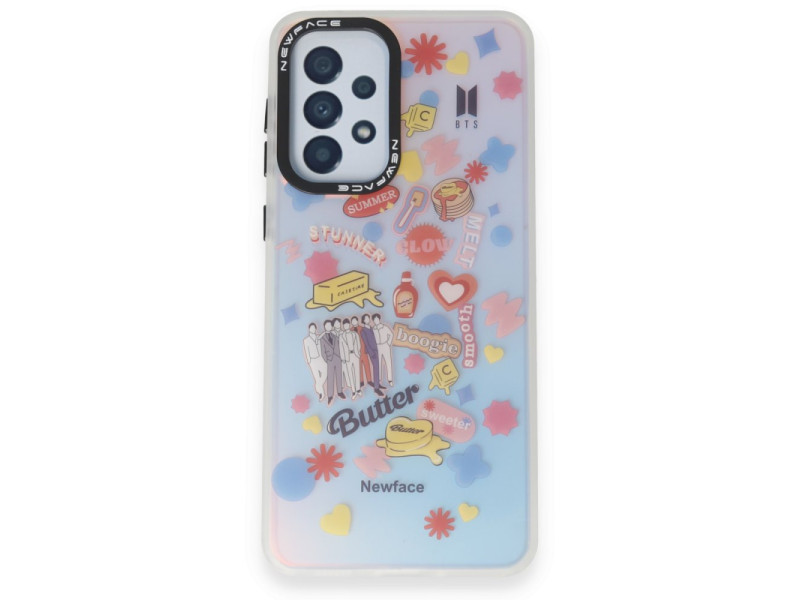 Newface Samsung Galaxy A33 5G Kılıf Estoril Desenli Kapak - Estoril - 16