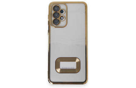 Newface Samsung Galaxy A33 5G Kılıf Slot Silikon - Gold