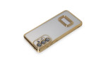 Newface Samsung Galaxy A33 5G Kılıf Slot Silikon - Gold