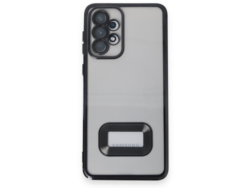 Newface Samsung Galaxy A33 5G Kılıf Slot Silikon - Siyah