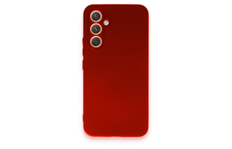 Newface Samsung Galaxy A34 5G Kılıf First Silikon - Kırmızı