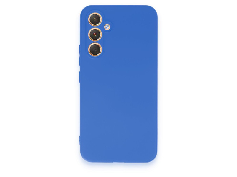 Newface Samsung Galaxy A34 5G Kılıf First Silikon - Mavi