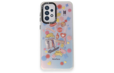Newface Samsung Galaxy A53 5G Kılıf Estoril Desenli Kapak - Estoril - 16