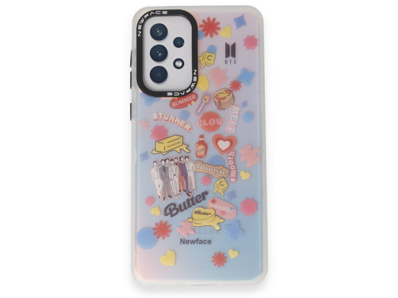Newface Samsung Galaxy A53 5G Kılıf Estoril Desenli Kapak - Estoril - 16